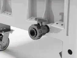 Контейнер iBox 1200х800х800 сплошной на полозьях с краном 1&quot;