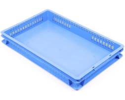 Пластиковый лоток 600х400х75 с перфорацией стенок