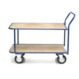 Тележка платформенная Стелла-техник КП-2-Ф-5-8-125-К , 2-х ярусная, 500х800мм