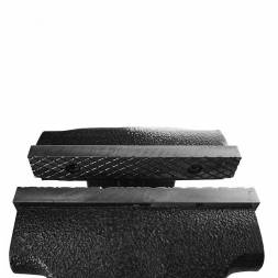 Тиски чугунные поворотные с наковальней «БОР» 200мм BERGER