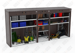 Шкаф уличный ROLL‑BOX VILLAGE ROOF XL-3.2