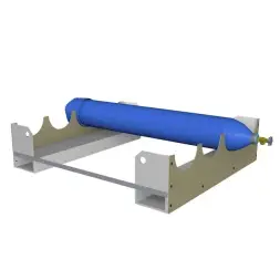 Ложемент для перевозки 4-х газовых баллонов ПБП-09 1170x1100x250 мм Серый