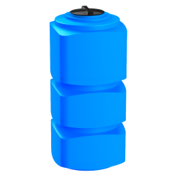 Емкость пластиковая для питьевой воды и дизельного топлива, 750 л, 1680x750x750 мм, синий [TF750S13]