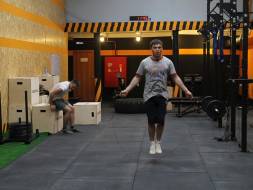 Плитка резиновая для спортзала 1000 х 1000 х 40