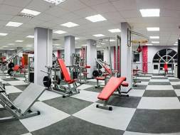 Плитка резиновая для спортзала 500 х 500 х 40