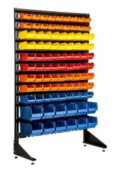 Стеллаж с пластиковыми ящиками 1501-2/7/2 Kombo
