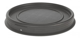 Крышка для пластиковой бочки, 48/65 л, черный [КБП 65/04]