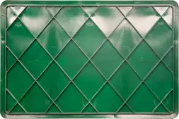 Ящик пластиковый сплошной, 600x400x120 мм, 22 л, зеленый [704.03.01 м]