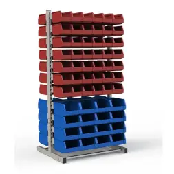 Стеллаж двусторонний №101 (1835х950х760)