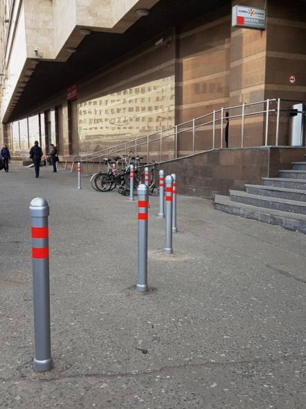 Столбик парковочный съемный AC-76/800