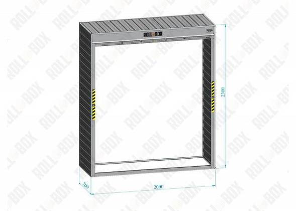 Шкаф в паркинг ROLL‑BOX IN STOCK S