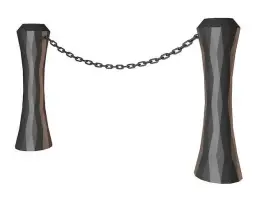 Столбик чугунный «ЛИТ-388»