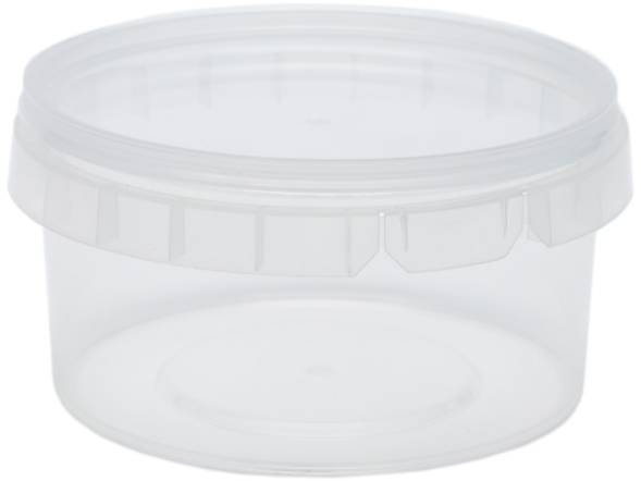 Контейнер пластиковый круглый, 210мл, 95 мм