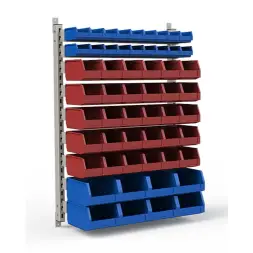 Стеллаж настенный №187 (1370х950х63)