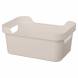 Ящик с крышкой универсальный Luxe, 4,6л, светло-бежевый