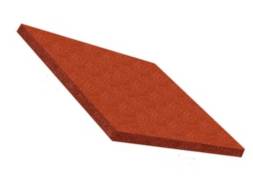 Плитка резиновая Таргет 1000 х 1000 х 40