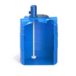 Емкость V 300 литров с турбинной мешалкой