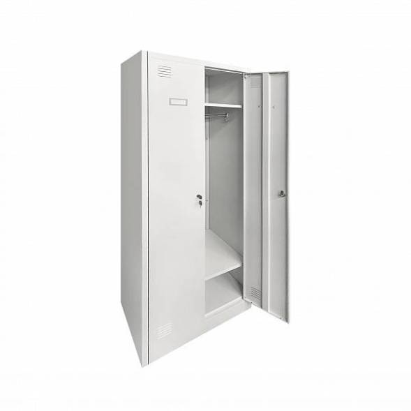 Шкаф металлический для одежды двухдверный 1850х800х500мм (2L-B1A-800) [ ER-00039087 ]