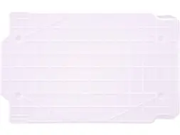 Ящик сплошной пластиковый, 600x400x300 мм, 52 л, белый [218-1]