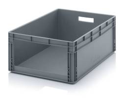 Евроконтейнер пластиковый без передней стенки в евроформате SLK SLK 86/32 80x60x32 см