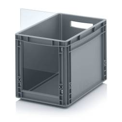 Евроконтейнер пластиковый без передней стенки в евроформате SLK ES SLK ES 43/32 40x30x32 см