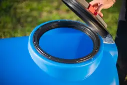 Емкость H 500л под плотность до 1.5 г/см3 синяя