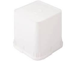 Куботейнер пластиковый для пищевых продуктов, 23 л, 340x340x320 мм, белый [340340320-00]