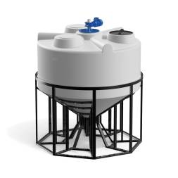 Емкость KV 3000 литров с лопастной мешалкой