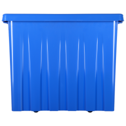 Контейнер с крышкой и клипсами Rox Box Original, 50 л, 500x390x400 мм, синий [050-00.06]