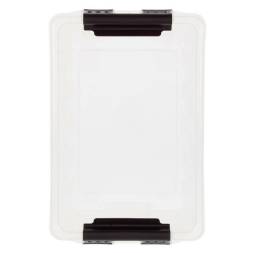 Контейнер с крышкой и клипсами Rox Box Original, 8 л, 335x220x155 мм, прозрачный