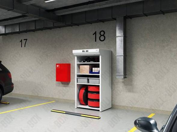 Металлический роллетный шкаф ROLL-BOX SIMPLE 10.06.3.V1