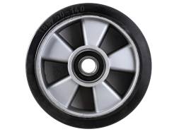 Колесо рулевое резиновое для рохли 180 мм
