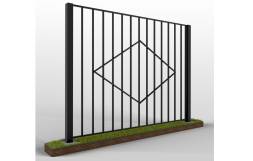 Забор металлический сварной секционный СЗ-6, 1 м²